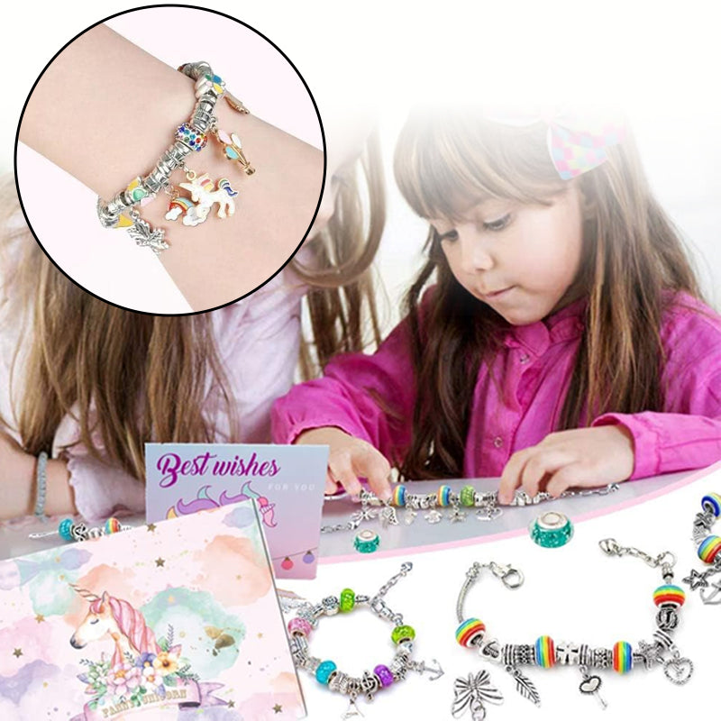 Meisjes Cadeau Set Set Voor Het Maken Van Bedelarmbanden Bedelarmbanden Maken Kit 1011122