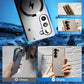 Magnetische hoes met gegalvaniseerd glas voor Samsung Fold Series