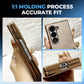 Magnetische hoes met gegalvaniseerd glas voor Samsung Fold Series