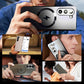 Magnetische hoes met gegalvaniseerd glas voor Samsung Fold Series