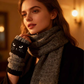 🐱 Leuke gebreide kattenhandschoenen voor dames – Warme handen, vrije vingers & schattig borduurwerk 🧶🧤
