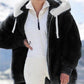 🎁Kerst Hete verkoop 49% OFF🎄Superwarm & Stijlvol Fleecejack voor Dames met Capuchon!❄️