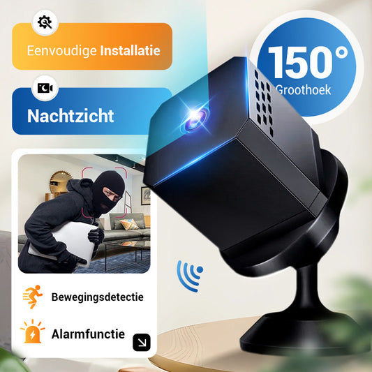 🔥2025 Hot Sale 50% KORTING🔥Mini Slimme HD Nachtzicht Beveiligingscamera