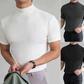 🔈🔈Speciale Aanbieding 2026 🎁Getailleerd T-shirt met Hoge Hals voor Mannen