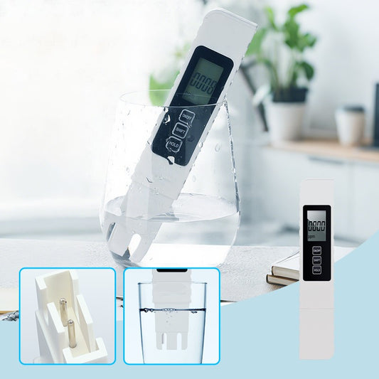 💧 50% KORTING! ✨ 3-in-1 TDS Waterkwaliteitstester - Nauwkeurige meting van pH, chloor en hardheid met LCD-scherm voor zwembaden en aquaria 🌊📱