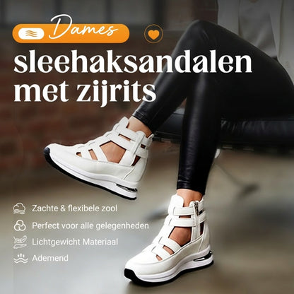 🔥Laatste dag: 50% korting – Comfortabele, lichte wedges met een zijrits