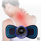 🔥50% korting speciale aanbieding🔥 Draagbare massager met 8 standen en LCD-scherm - Mini spierstimulator voor pijnverlichting