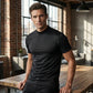 🔈🔈Speciale Aanbieding 2026 🎁Getailleerd T-shirt met Hoge Hals voor Mannen