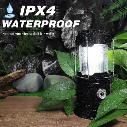 💥 HALVE PRIJS — ALLEEN VANDAAG! ⛺️ Oplaadbare campinglamp op zonne-energie – inklapbare ledlamp, IPX4-waterbestendig 💡 Magnetische voet & inklapbare haak 🏔️ Ideaal voor kamperen, wandelen & noodsituaties bij stroomuitval 🔋