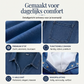 TOP TREND🌈💙 Tencel Denim Midi Jurk, Koele Zijdezachte Stof, Verbergt Lichaamsoneffenheden