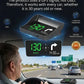 🚗 NU 50% KORTING! Head-Up Display Auto GPS Digitale Snelheidsmeter – Verkeerslicht Aftelklok & Waarschuwing voor Flitspalen, Universeel Veiligheidsapparaat voor Bestuurders om Boetes te Vermijden tijdens Stadsritten