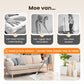 🔥50% KORTING🧹 Herbruikbare Stofmaap Set – Automatische Bionische Klem, 39" Verlengbare Staalsteel, 360° Draaiend + Milieuvriendelijk (Meerdere Oppervlaktes)!