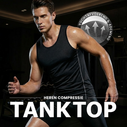 Heren compressie sporthemd voor training