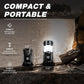 💥 HALVE PRIJS — ALLEEN VANDAAG! ⛺️ Oplaadbare campinglamp op zonne-energie – inklapbare ledlamp, IPX4-waterbestendig 💡 Magnetische voet & inklapbare haak 🏔️ Ideaal voor kamperen, wandelen & noodsituaties bij stroomuitval 🔋