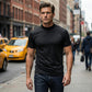 🔈🔈Speciale Aanbieding 2026 🎁Getailleerd T-shirt met Hoge Hals voor Mannen