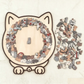 🎁Kerstuitverkoop 49% KORTING🎅 Houten katvormige puzzel van 135 stukjes Morandi-Color