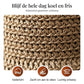 🎀 50% KORTING 👒 | Strohoed met retrostrik – Opvouwbaar & Ademend voor de zomer