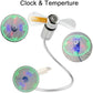 🔥Hot Sale🔥USB Ventilator met LED Klokverlichting