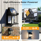 💡🎉 50% KORTING! Solar wandlamp met bewegingssensor – Weerbestendig, automatisch aan/uit, eenvoudig te installeren voor tuin en tuinpad 🌟