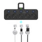 🎉Nieuwjaars Cadeau 50% KORTING!🔌Slanke Slimme Stekkerdoos (USB + Nachtlampje) – Individuele Schakelaars & Reisvriendelijk: Laad Meerdere Apparaten Tegelijk!