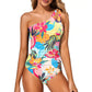 💥LAATSTE DAG SALE 50% KORTING🏖️🩱Éénschouder Badpak voor Dames – Vormend & Buikcorrigerend Badpak