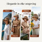 🎀 50% KORTING 👒 | Strohoed met retrostrik – Opvouwbaar & Ademend voor de zomer