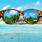 🕶️2025 Nieuwe oversized cat eye zonnebril☀️Gepolariseerde UV400-beschermin