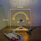 🎨led Note Board🎁Buy 1 Krijg 7 kleuren pennen gratis