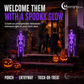 Zonne-energie Skelet Grondstekkerverlichting voor Buiten – Waterdichte Halloween-decoratieverlichting