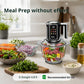🔪USB-oplaadbare draadloze keukenhakmolen voor vlees, sauzen en meer – snel, hygiënisch en eenvoudig! 🍖🥦