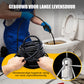 🚿 5800 PSI rioleringsreinigingsset – Draaiende mondstuk en versterkte slang voor het ontstoppen van leidingen 🛠️✨ – Gratis verzending