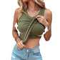 💖Geribd Rekbaar Tanktop met Ingebouwde Bh
