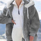 🎁Kerst Hete verkoop 49% OFF🎄Superwarm & Stijlvol Fleecejack voor Dames met Capuchon!❄️