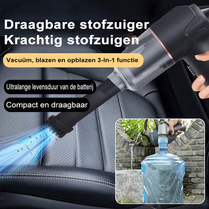 Blazen, Vacuüm En Opblazen Alle-In-Één Draadloze Stofzuiger Voor Thuis En Auto