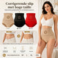 Dames corrigerende shorts met hoge taille