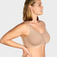 💐Dames elegante transparante volledige bedekking plus size beha