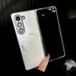 Magnetische hoes met gegalvaniseerd glas voor Samsung Fold Series