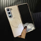Magnetische hoes met gegalvaniseerd glas voor Samsung Fold Series
