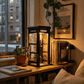 ✨ Vintage telefooncel-sfeerlamp