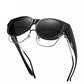 🕶️2025 Nieuwe oversized cat eye zonnebril☀️Gepolariseerde UV400-beschermin