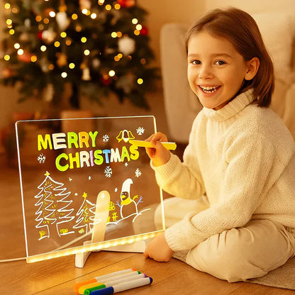 🎨led Note Board🎁Buy 1 Krijg 7 kleuren pennen gratis
