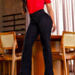 🎁2026 Nieuw binnen 50% KORTING👖 Stretch flare jeans met hoge taille