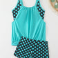 Dames Tweedelig Polkadot Zwempak