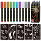 🔥Hot Deal 50% KORTING🎨Perfect voor unieke body-art🔥Tijdelijke Tattoo Markers voor de Huid