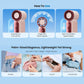 🌀Deze zomer voor slechts € 13,98!!!💨Mini-met led-display –👍Turbo-ventilator met 5 standen in zakformaat.✨Oplaadbaar via USB, snelle verkoeling voor onderweg en tijdens het opmaken. Het perfecte cadeau. Draagbare verkoelin