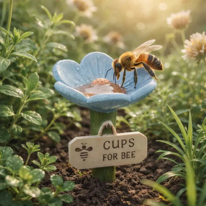 Bloemvormige Bijenwaterer Tuinprikker