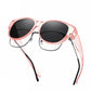 🕶️2025 Nieuwe oversized cat eye zonnebril☀️Gepolariseerde UV400-beschermin