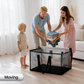 🎁 Opbergbox van transparant textiel | Opvouwbare kastorganizer – Ideaal voor kleding, speelgoed, dekens en nog veel meer! 🧸👕📦