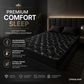 🛌Bamboe Vezels Gevoerde Matras🌱 | 100% Natuurlijk | Zachte💤, Ademende & Vochtregulerende Slaapcomfort， Hypoallergeen, Duurzaam & Milieuvriendelijk ♻️| Geschikt voor Warme Nachten & Gevoelige Huid | NU MET 50% KORTING!👉