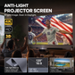 ⚽️⚽️WK Mega Sale – 50% Korting 🔥 Verlicht Projectiescherm (16:9) 🎥